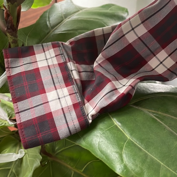 DENVER HAYES Men's Long Sleeve Modern Fit Plaid Core Shirt - Picture 3 of 7